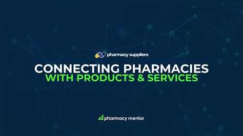 are pharmacies suppliers
